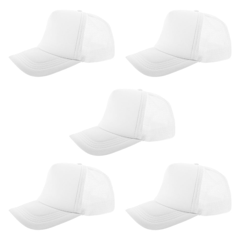 Hat Sublimation Blank - 5 unidades de bonés de beisebol