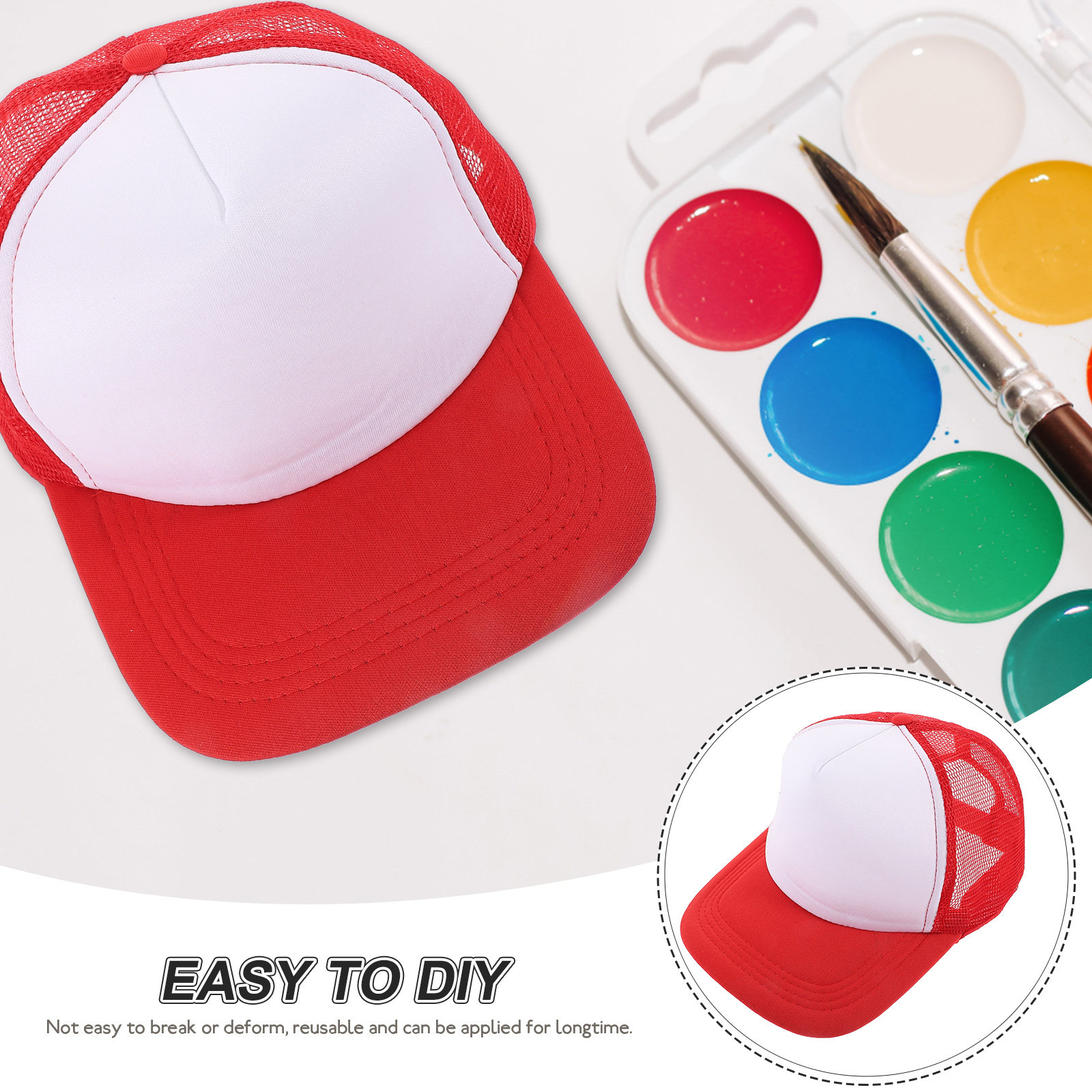 10 Bonés de Beisebol em Branco - Hat Sublimation Blank avaliação e preço