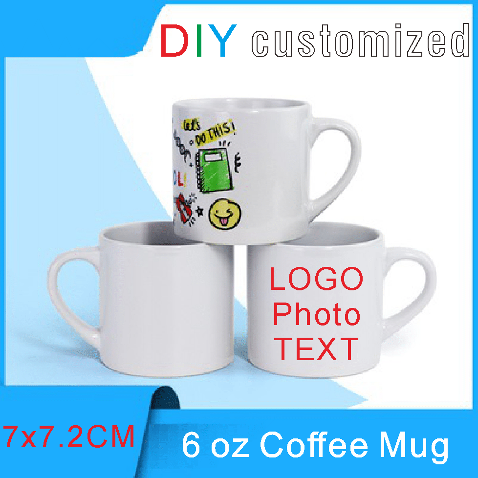 Caneca de café pequena de 175  - Sublimation Mug White avaliação e preço
