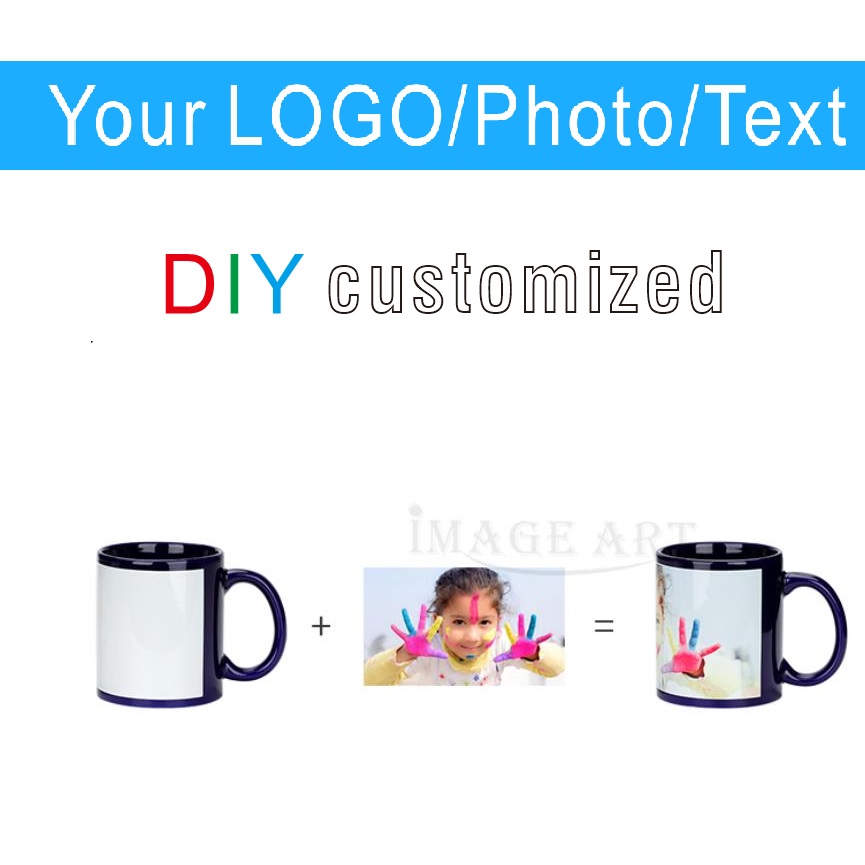 Diy personalizado 350ml 12oz c - Sublimation Mug White avaliação e preço