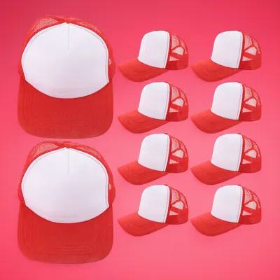 10 bonés de beisebol lisos, co - Hat Sublimation Blank avaliação e preço